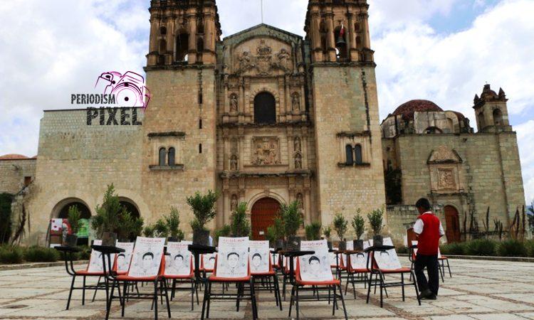 Organizaciones civiles y normalistas oaxaqueños se pronuncian por caso Ayotzinapa a 3 años