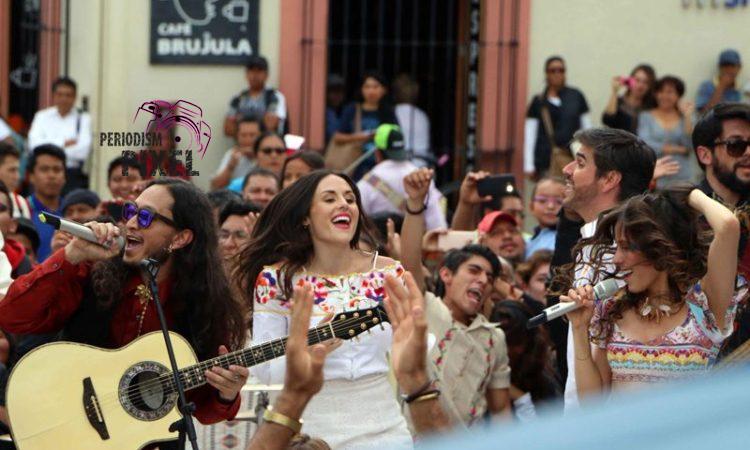Elenco de "Mi marido tiene familia" casi por concluir grabaciones en Oaxaca; filma capítulo final en Santo Domingo