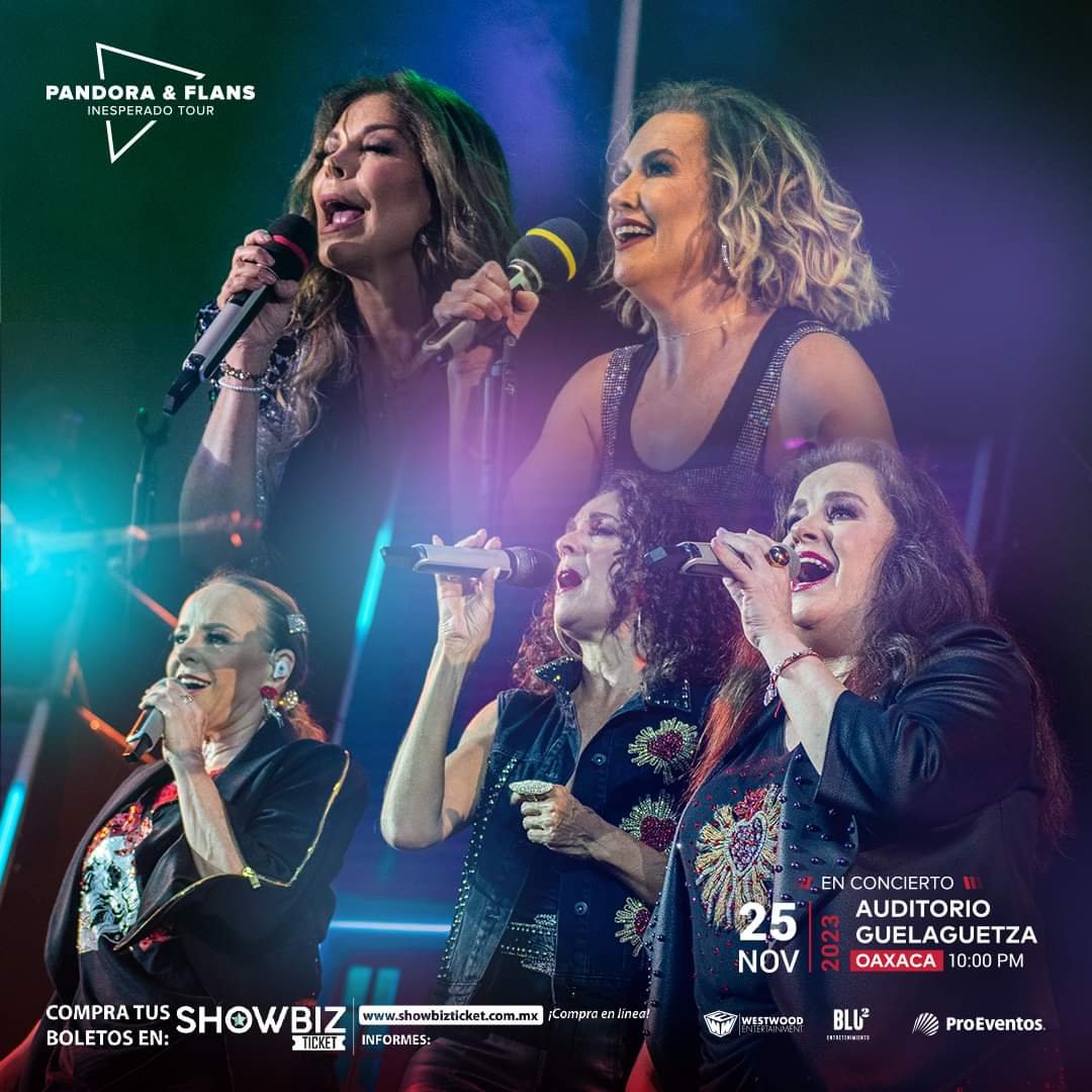 PANDORA & FLANS EN OAXACA (25 DE NOVIEMBRE)