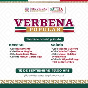 Presenta SSPC despliegue operativo “Septiembre, Mes de las fiestas patrias” 2